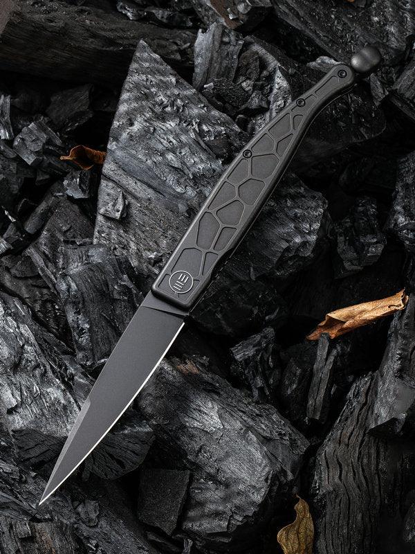 We Knife Roman Framelock Black - Knives.mx