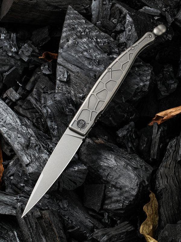 We Knife Roman Framelock Gray - Knives.mx