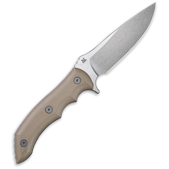 We Knife Stonefish Tan G10 Stonewash CPM-20CV - Knives.mx