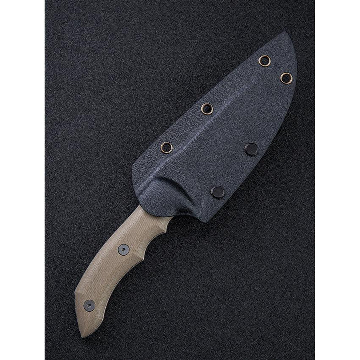 We Knife Stonefish Tan G10 Stonewash CPM-20CV - Knives.mx