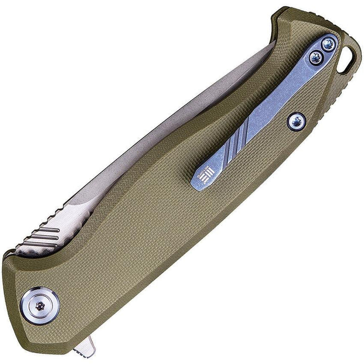 We Knife Streak Linerlock Green G10 - Knives.mx