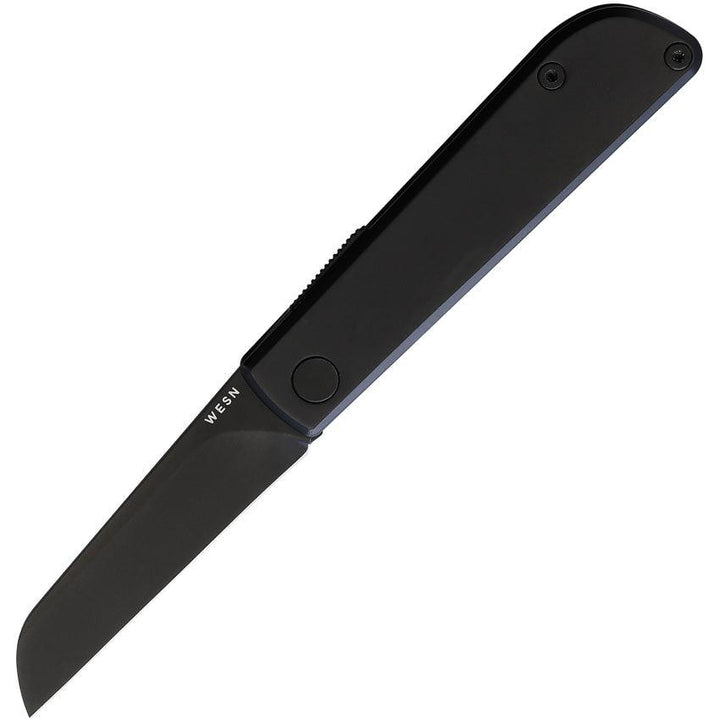 Wesn Goods Samla Folder Blackout Titanium 12C27 Sandvik - Knives.mx
