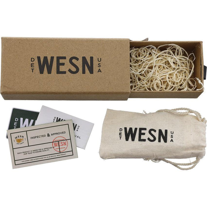 Wesn Goods The Henry Cherry Wood Satin 14C28N Sandvik - Knives.mx