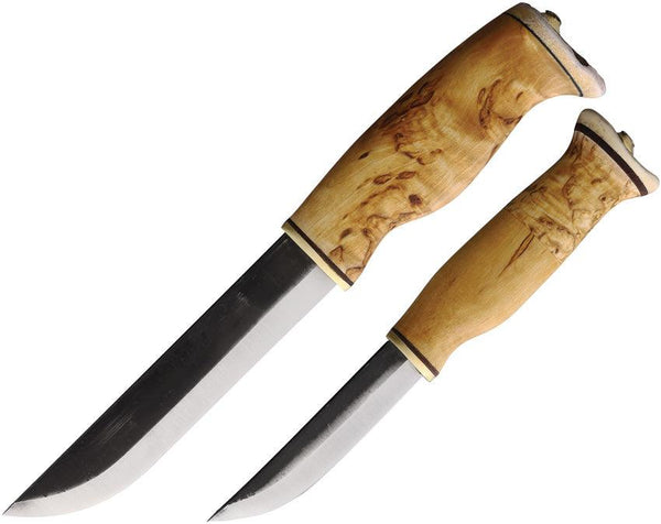 Wood Jewel Big Double Fixed Blade Set - Knives.mx