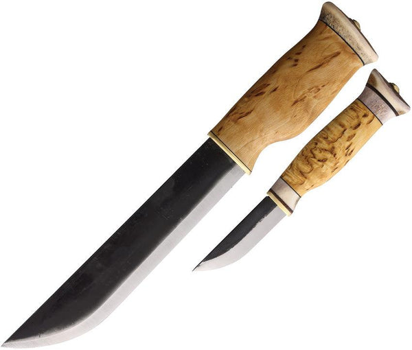 Wood Jewel Big Double Fixed Blade Set - Knives.mx