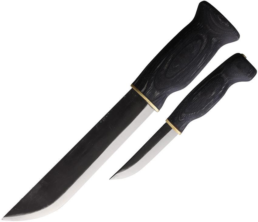 Wood Jewel Big Double Fixed Blade Set - Knives.mx