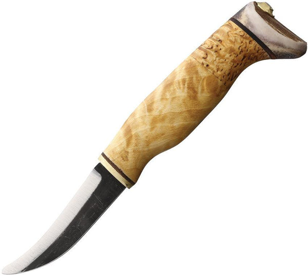 Wood Jewel Fixed Blade Curly Birch - Knives.mx