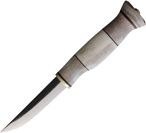 Wood Jewel Fixed Blade Reindeer Horn - Knives.mx