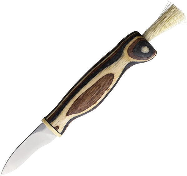 Wood Jewel Mushroom Knife Zebra Wood - Knives.mx