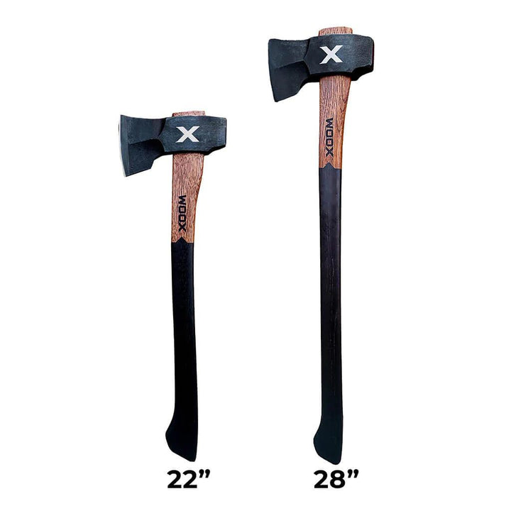 WOOX Forte Heavy Duty Axe 22" Black and Brown American Hickory 1060HC - Knives.mx