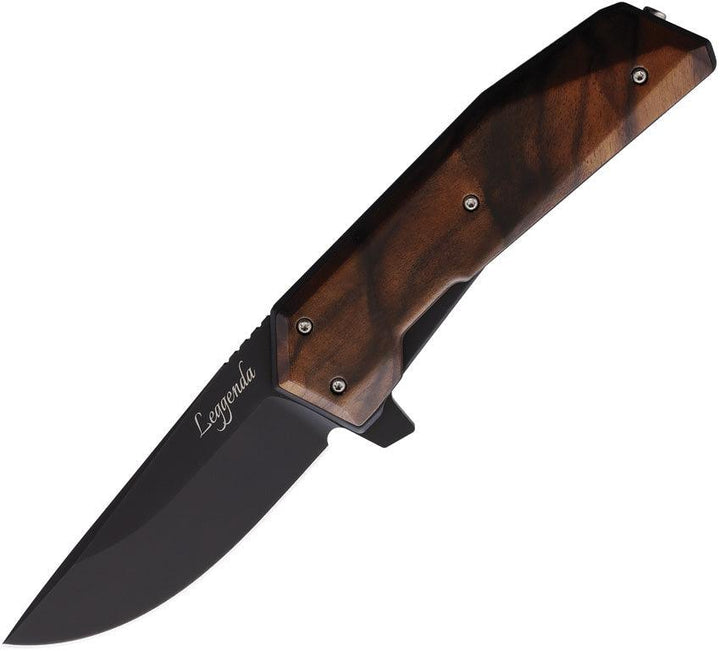 WOOX Leggenda Linerlock Walnut Black Mil-Spec Coated - Knives.mx