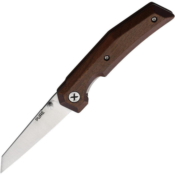 WOOX Pure Linerlock American Walnut Satin D2 - Knives.mx