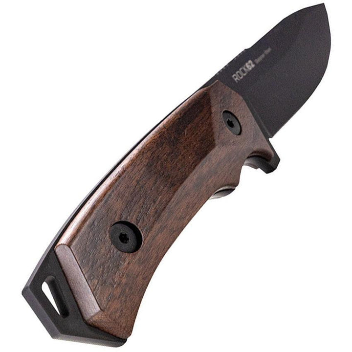 WOOX Rock 62 Fixed Blade Walnut Sleipner tool steel - Knives.mx