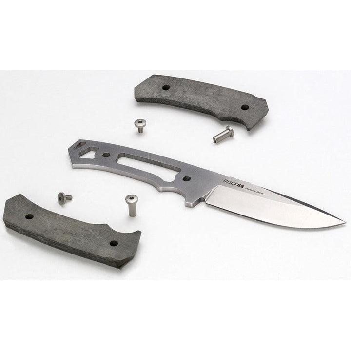 WOOX Rock 62 Sculpted Micarta Sleipner tool steel - Knives.mx