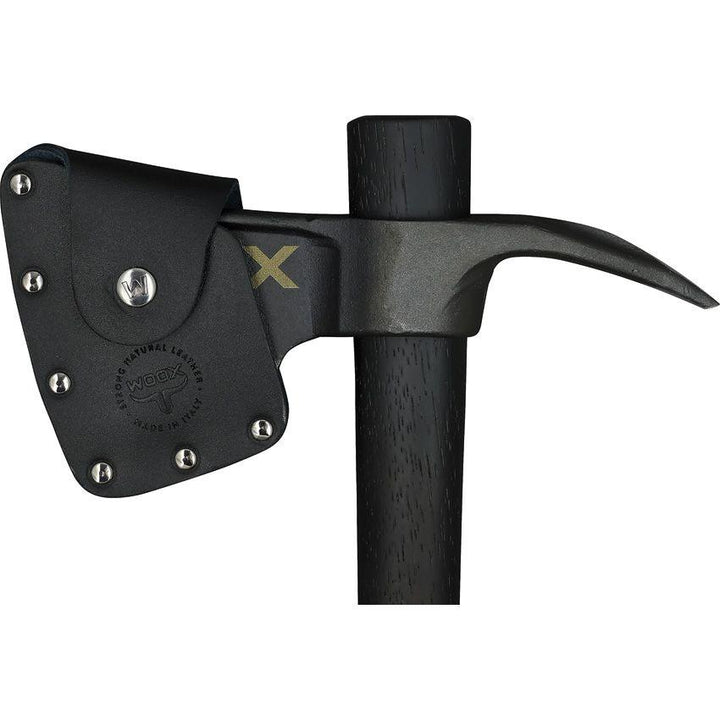 Woox Solo Axe Black American Hickory Tempered Carbon Steel - Knives.mx