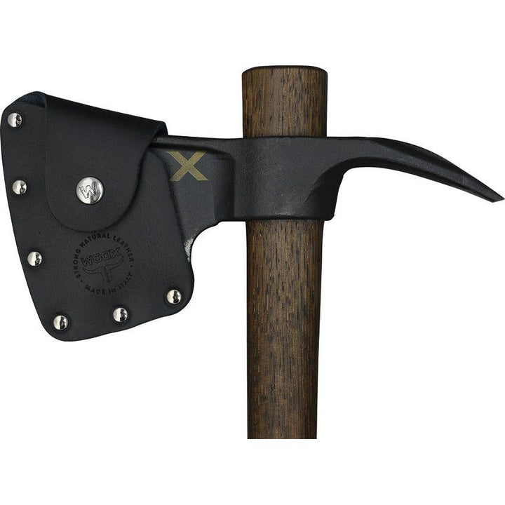 Woox Solo Axe Brown American Hickory Tempered Carbon Steel - Knives.mx