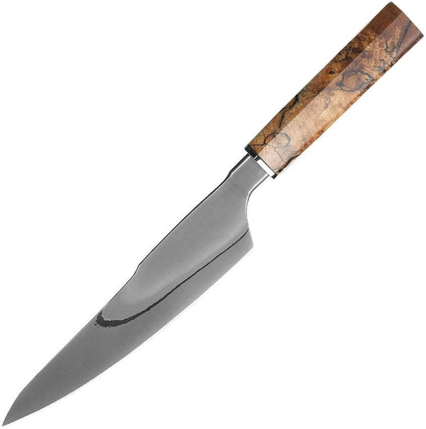 Xin Cutlery Chef's Knife Stabilized Spalted Maple 440C - Knives.mx