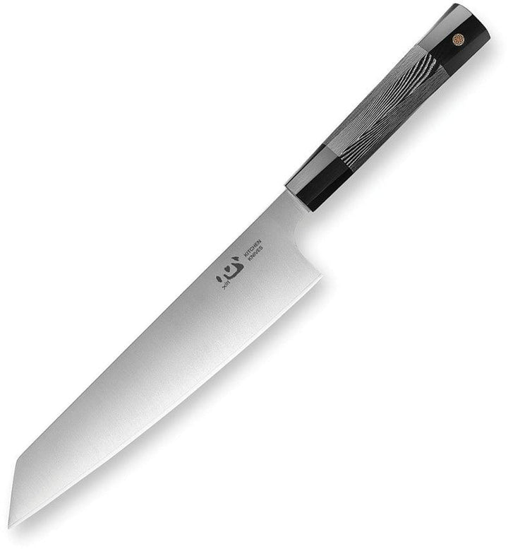 Xin Cutlery Japanese Style Chef's Knife Black and White G10 Satin Finish Blade - Knives.mx