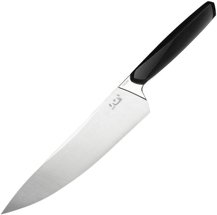 Xin Cutlery XinCore Chef's Knife Black G10 14C28N Sandvik Stainless Blade - Knives.mx