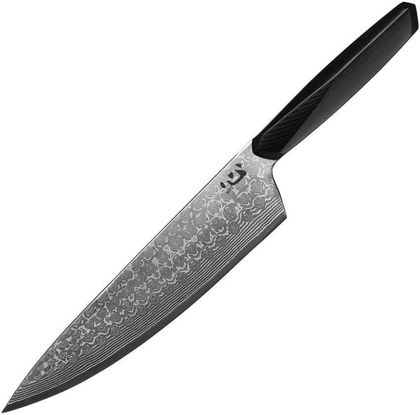 Xin Cutlery XinCore Chef's Knife Black G10 VG-10 Damascus - Knives.mx