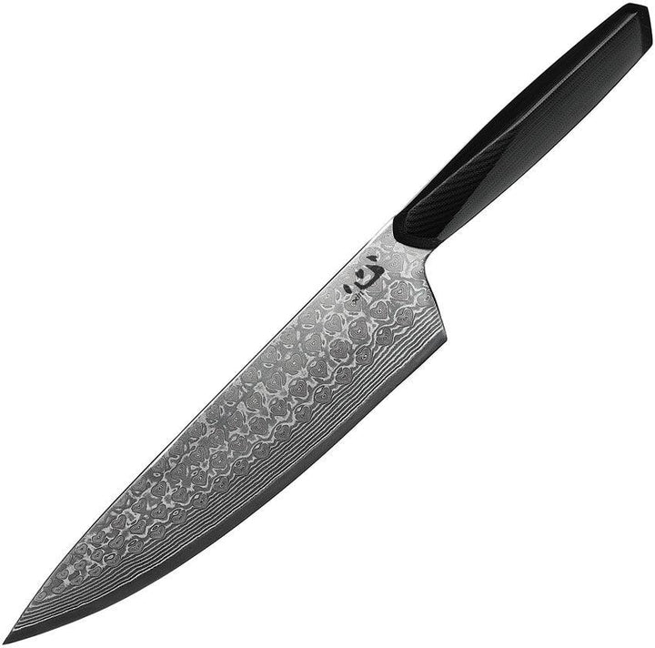 Xin Cutlery XinCore Chef's Knife Black G10 VG-10 Damascus - Knives.mx