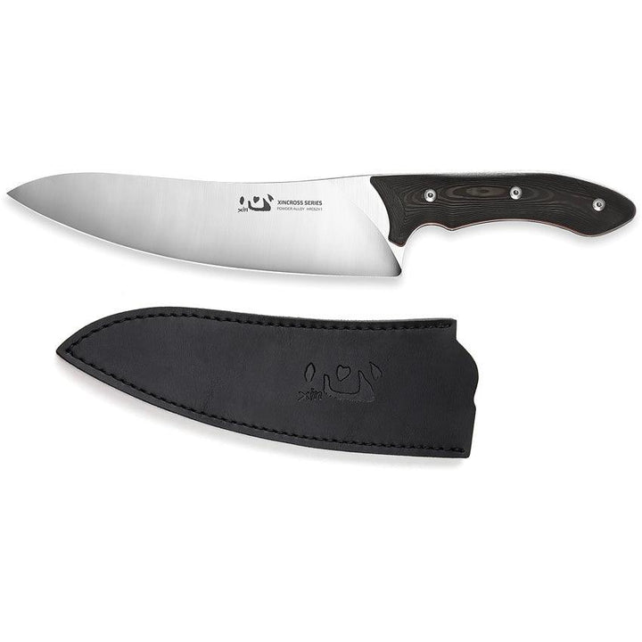 Xin Cutlery XinCross Tactical Chef Knife Carbon Fiber Satin Finish - Knives.mx