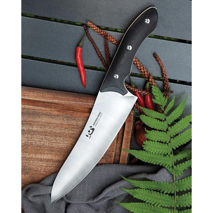 Xin Cutlery XinCross Tactical Chef Knife Carbon Fiber Satin Finish - Knives.mx