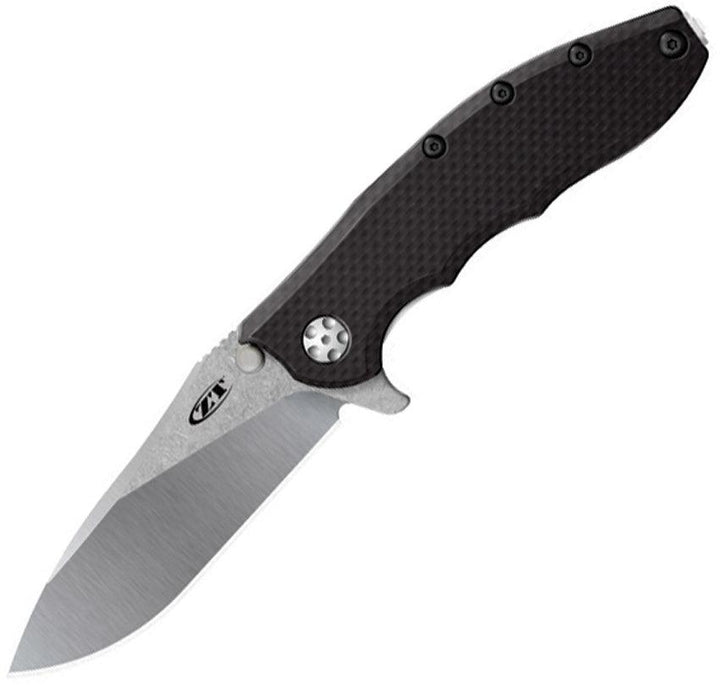 Zero Tolerance Hinderer Slicer Carbon Fiber Titanium Back SW S35VN - Knives.mx