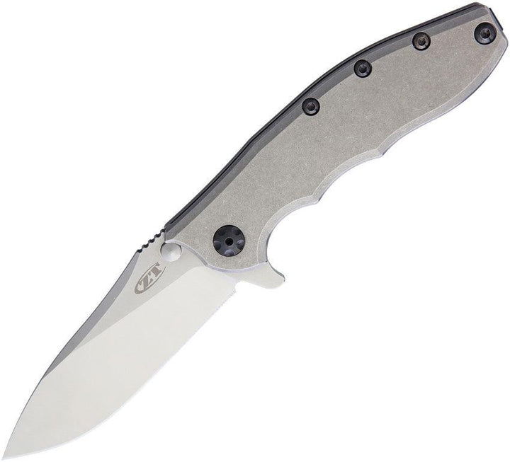 Zero Tolerance Hinderer Slicer Framelock Titanium SW CPM 20CV - Knives.mx