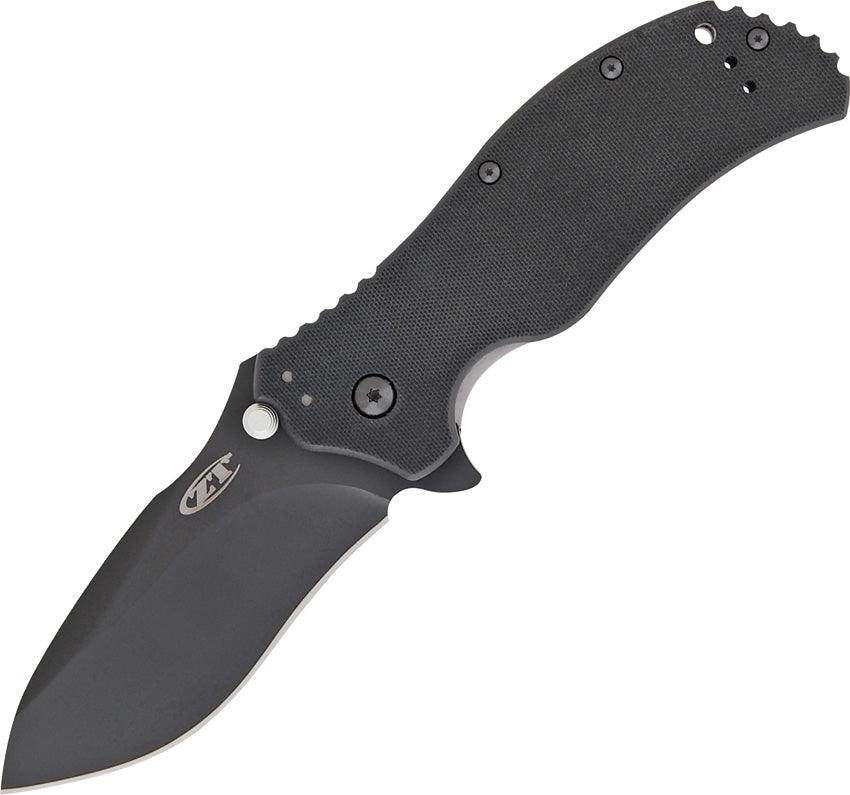 Zero Tolerance Linerlock A/O Black G10 DLC coated CPM S30V - Knives.mx