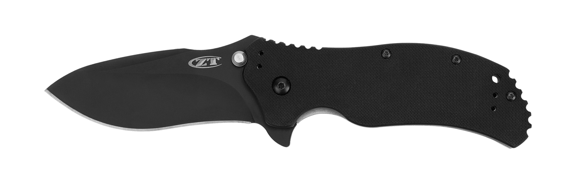 Zero Tolerance Linerlock A/O Black G10 DLC coated CPM S30V - Knives.mx