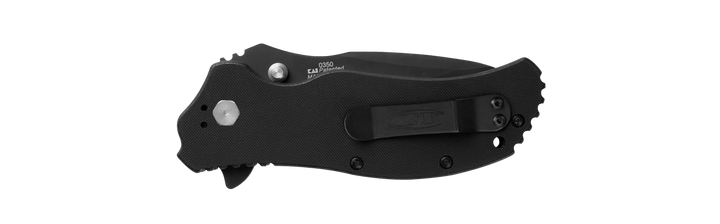 Zero Tolerance Linerlock A/O Black G10 DLC coated CPM S30V - Knives.mx