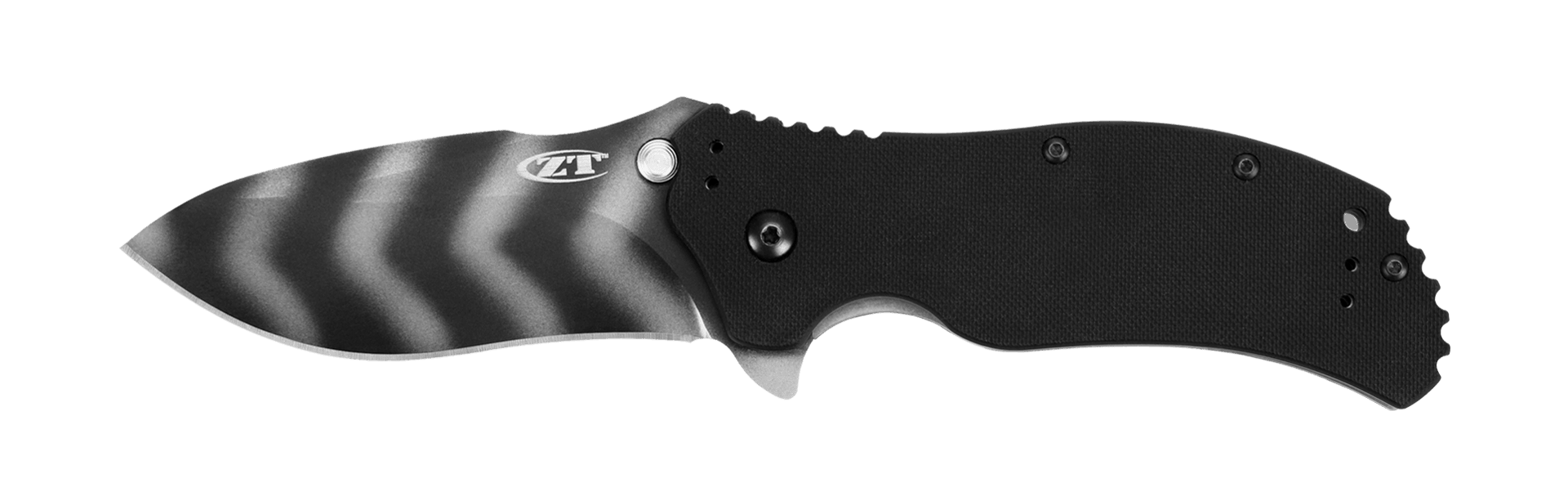 Zero Tolerance Linerlock A/O Black G10 Tiger Stripe Coated CPM S30V - Knives.mx