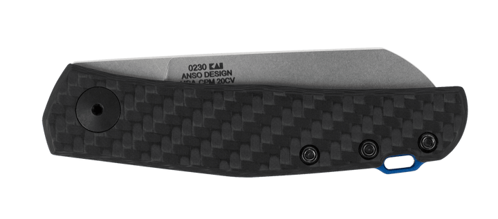 Zero Tolerance Slip Joint Carbon Fiber Sheepsfoot SW CPM-20CV - Knives.mx