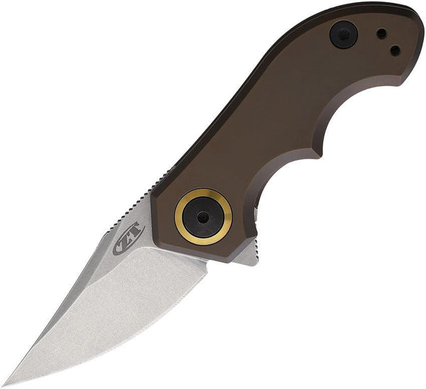 Zero Tolerance Small Galyean Bronze Titanium Stonewashed CPM 20CV - Knives.mx